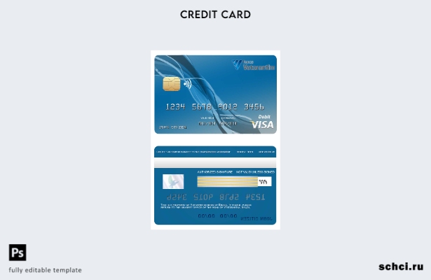 цифровая загрузка шаблона карты Visa банка Votorantim в Бразилии
